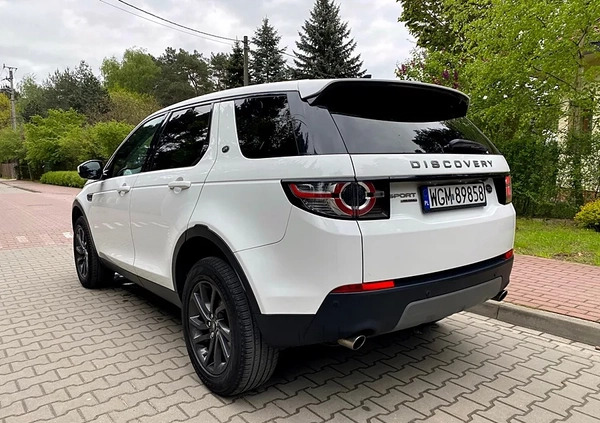 Land Rover Discovery Sport cena 79900 przebieg: 169852, rok produkcji 2015 z Skwierzyna małe 781